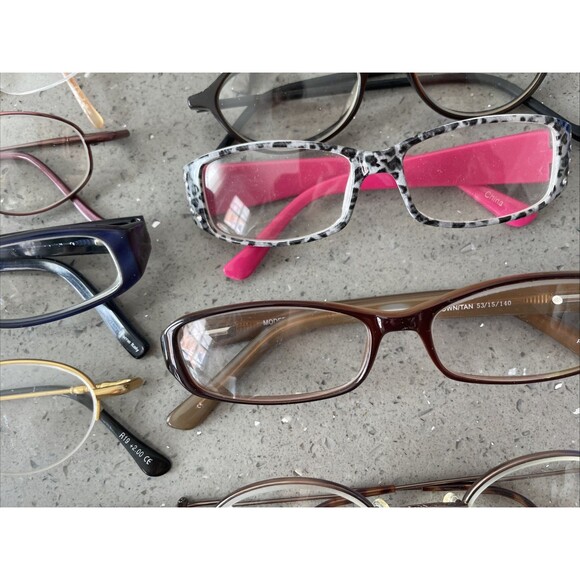 Eyeglasses Eyeglass Frames Only Lot Of 50 Various Brands Mixed Eyewear READ! - Picture 13 of 16